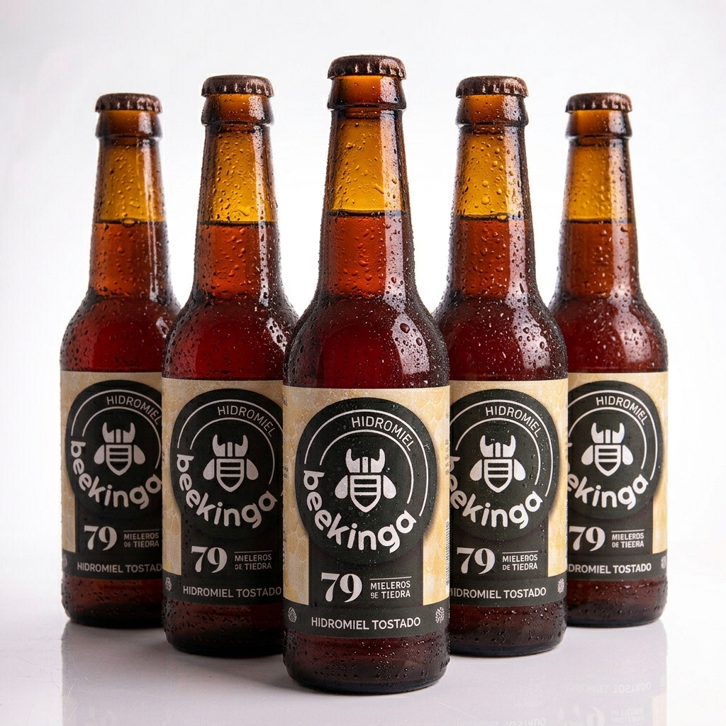 COMBO Beekinga - 3 Sabores - Pack de 12 botellines de 33cl