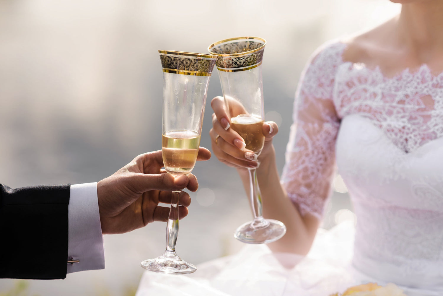 brindis recién casados