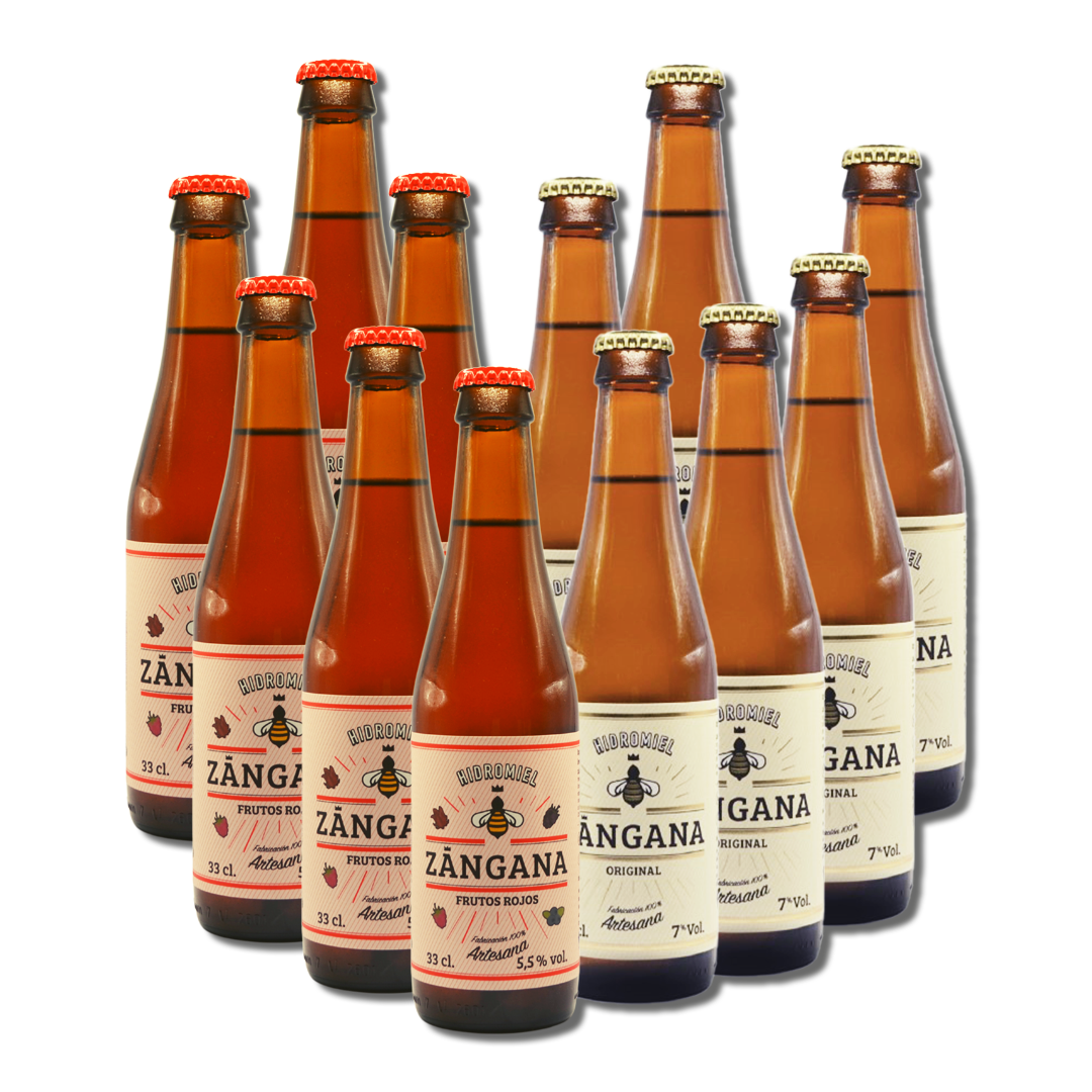 Zángana Combo - Pack de 12 botellines de 33cl