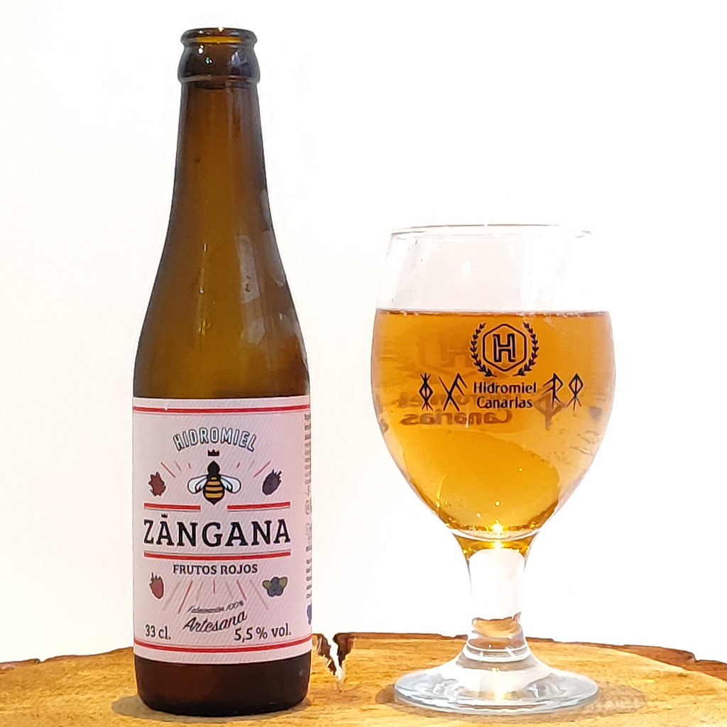 Zángana Frutos Rojos - Pack de 12 botellines de 33cl