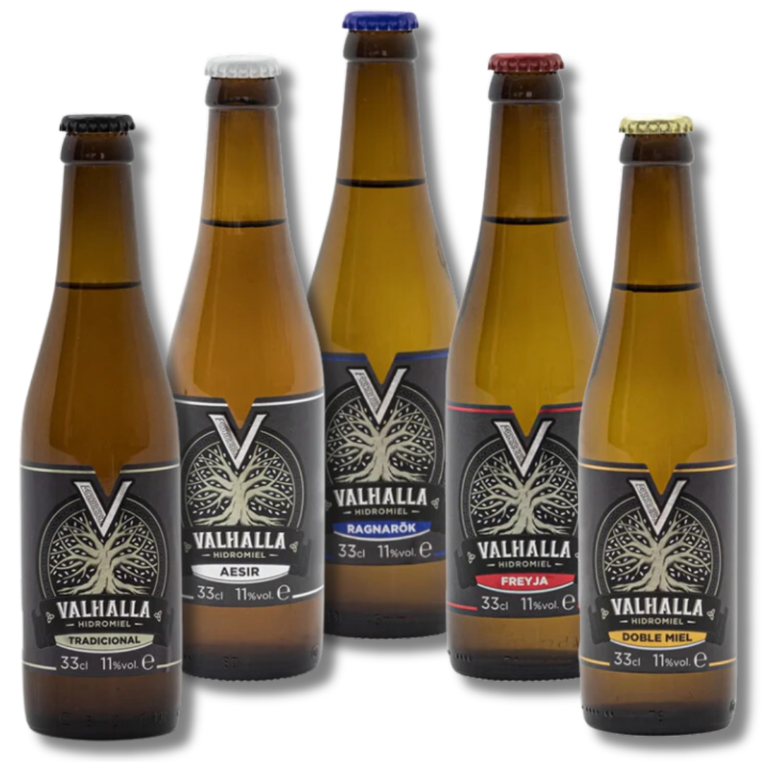 Degustación Valhalla - Pack de 12 Botellines variados de 33cl