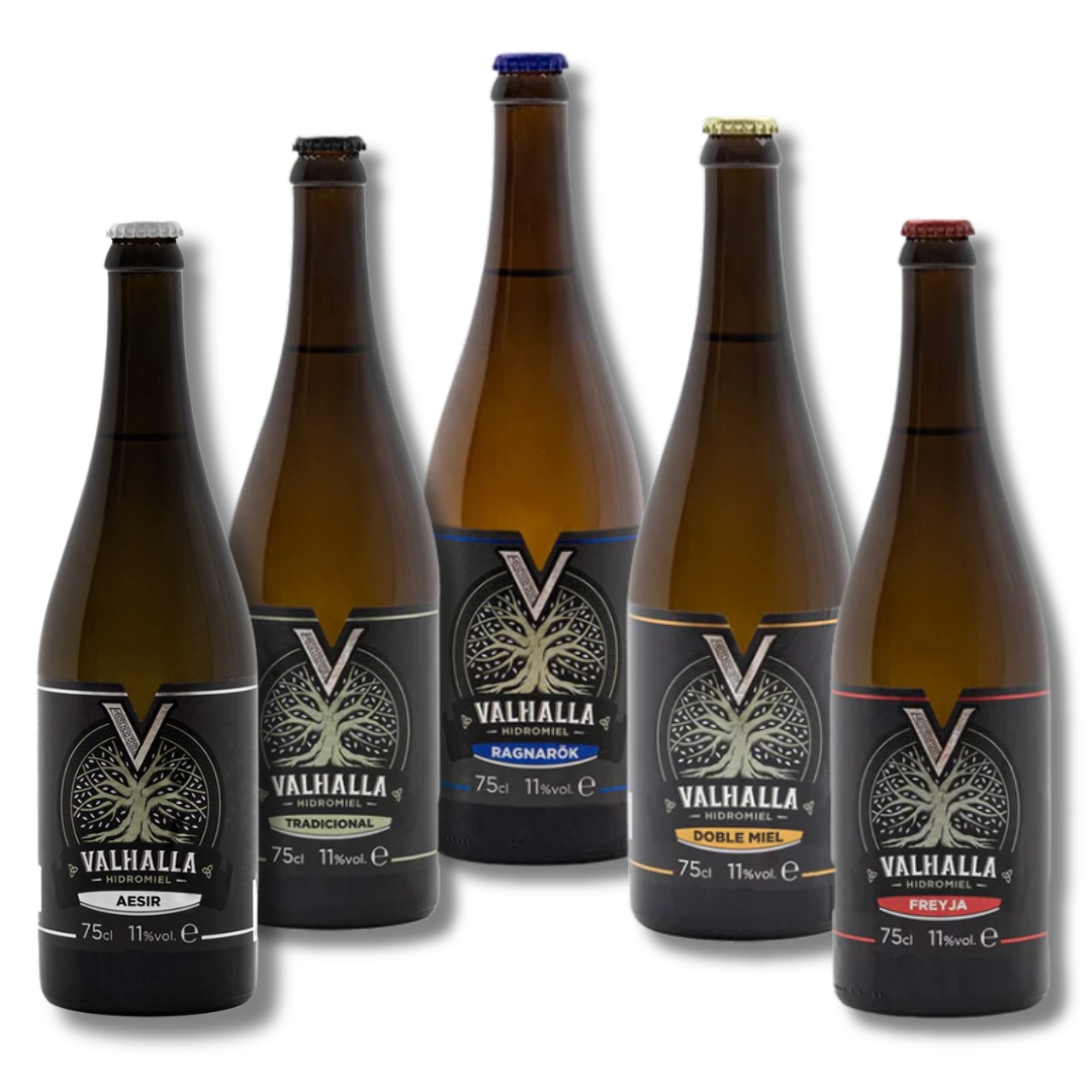 Degustación Valhalla - Pack de 6 Botellas variadas de 75cl