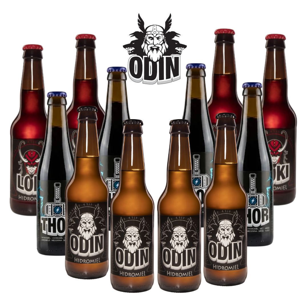 Caja Colección Dioses de Asgard - 12 botellas 3 sabores en 33cl
