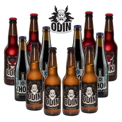 Caja Colección Dioses de Asgard - 12 botellas 3 sabores en 33cl