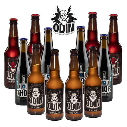 Caja Colección Dioses de Asgard - 12 botellas 3 sabores en 33cl