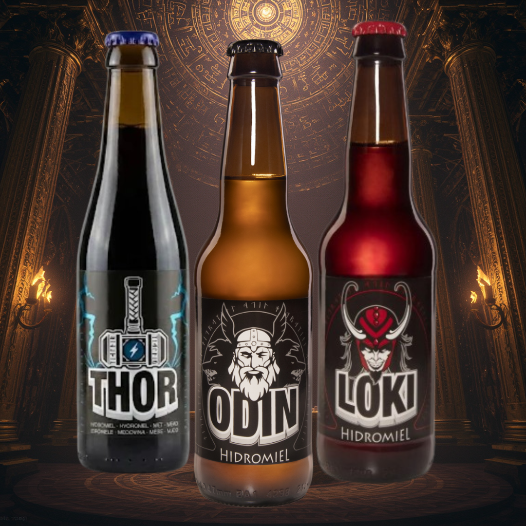 Caja Colección Dioses de Asgard - 12 botellas 3 sabores en 33cl