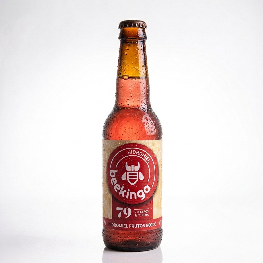 Beekinga Frutos Rojos - Pack de 12 botellines de 33cl