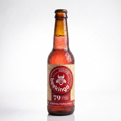 Beekinga Frutos Rojos - Pack de 12 botellines de 33cl