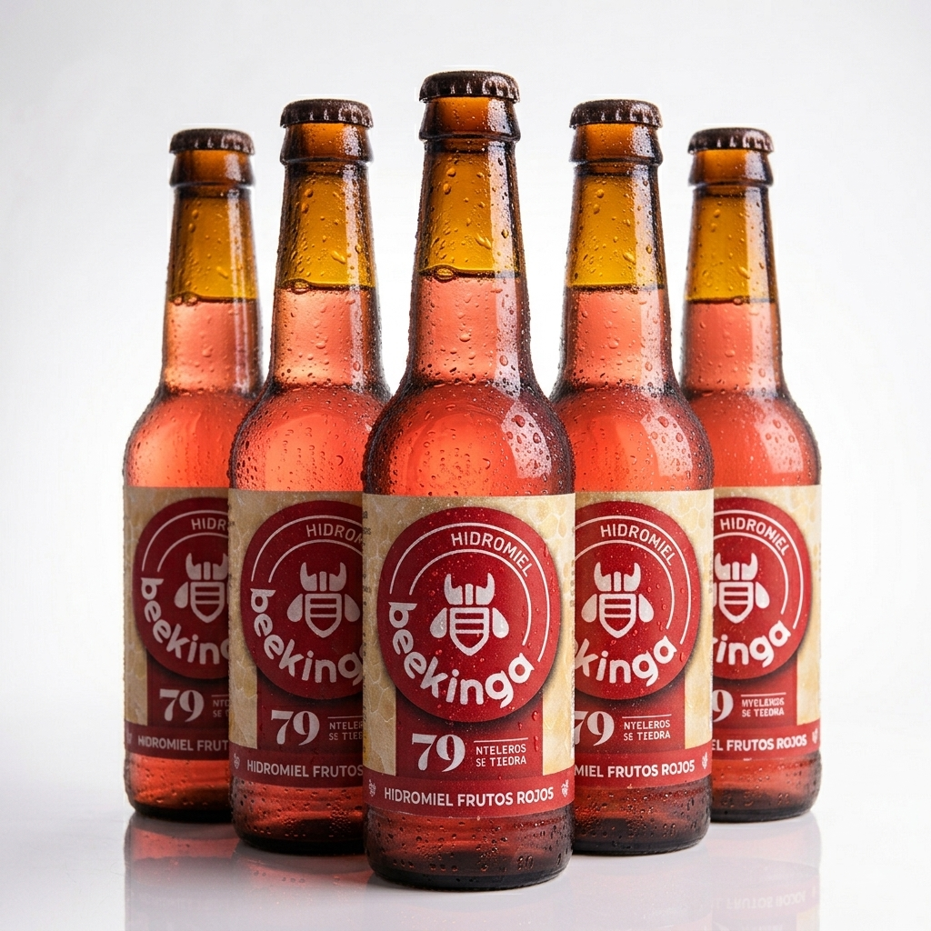 COMBO Beekinga  - 3 Sabores - Pack de 12 botellines de 33cl