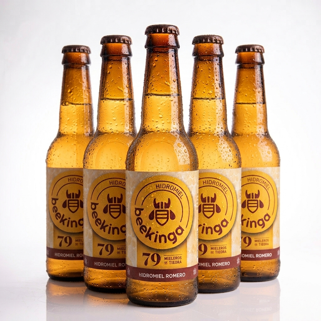 COMBO Beekinga  - 3 Sabores - Pack de 12 botellines de 33cl