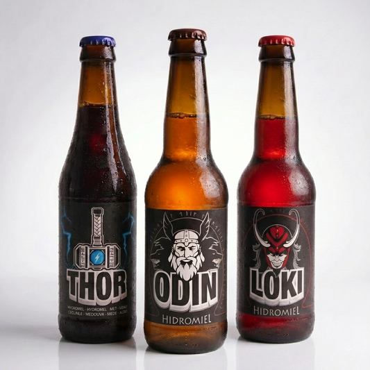 Caja Colección Dioses de Asgard - 12 botellas 3 sabores en 33cl