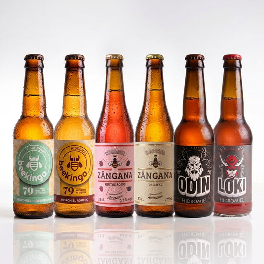 Pack Degustación Hidromiel 6 botellines