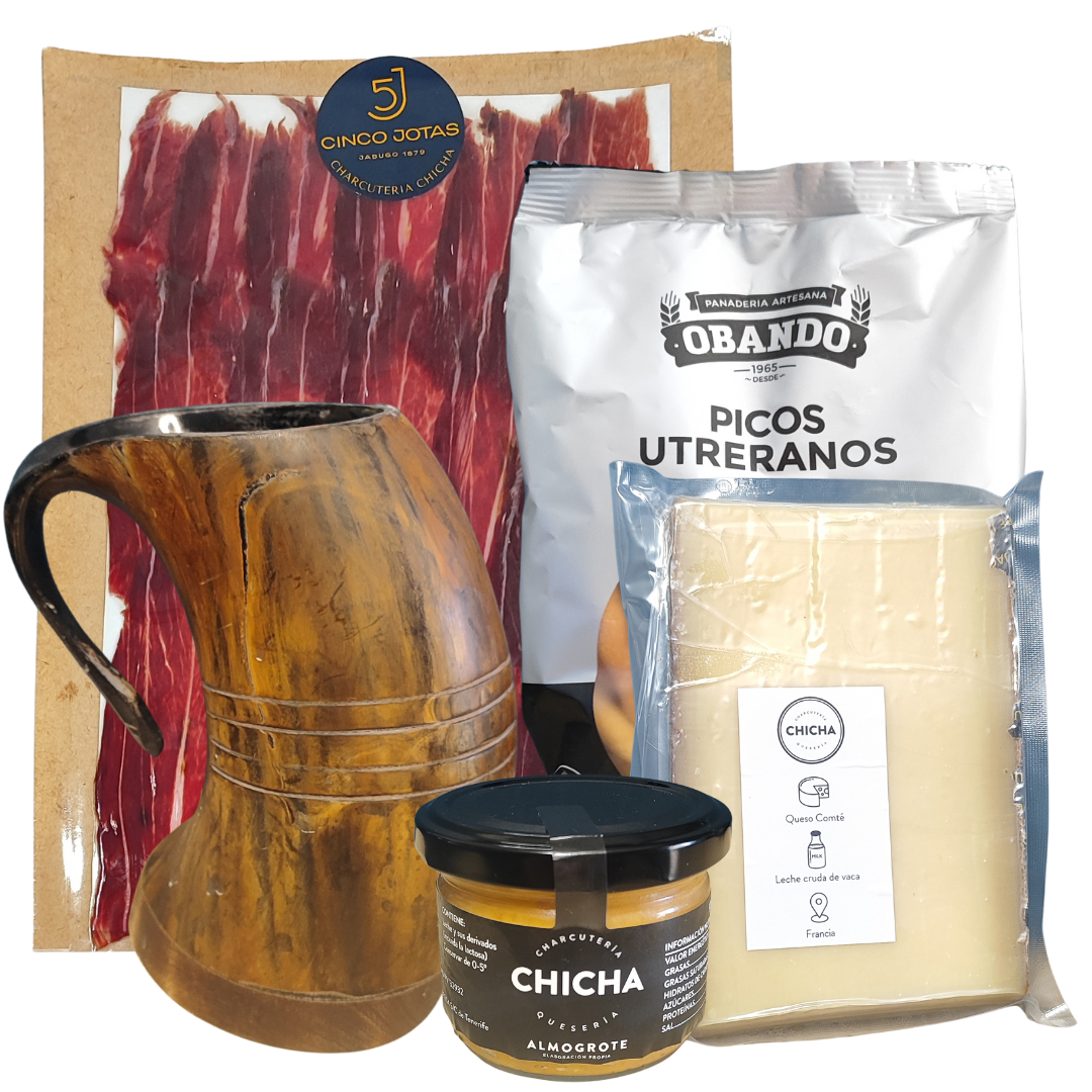 Caja de Regalo Mítica: Hidromiel, Jarra y Gourmet de los Dioses