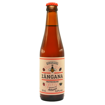 Zángana Frutos Rojos - Pack de 12 botellines de 33cl
