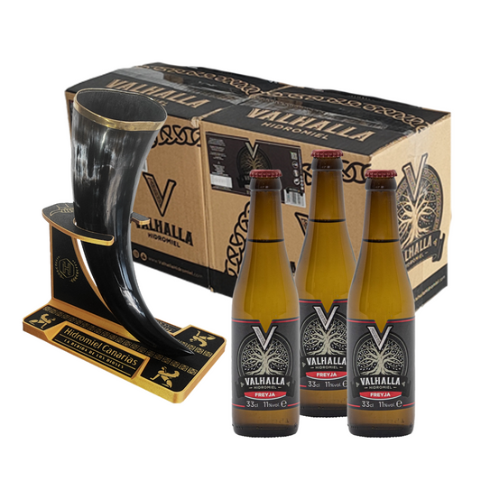 Pack Freyja - Cuerno Vikingo y 2 cajas de Freyja 33 CL