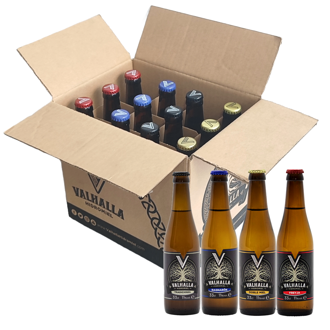 Thor Valhalla - Pack de 12 Botellines variados de 33cl