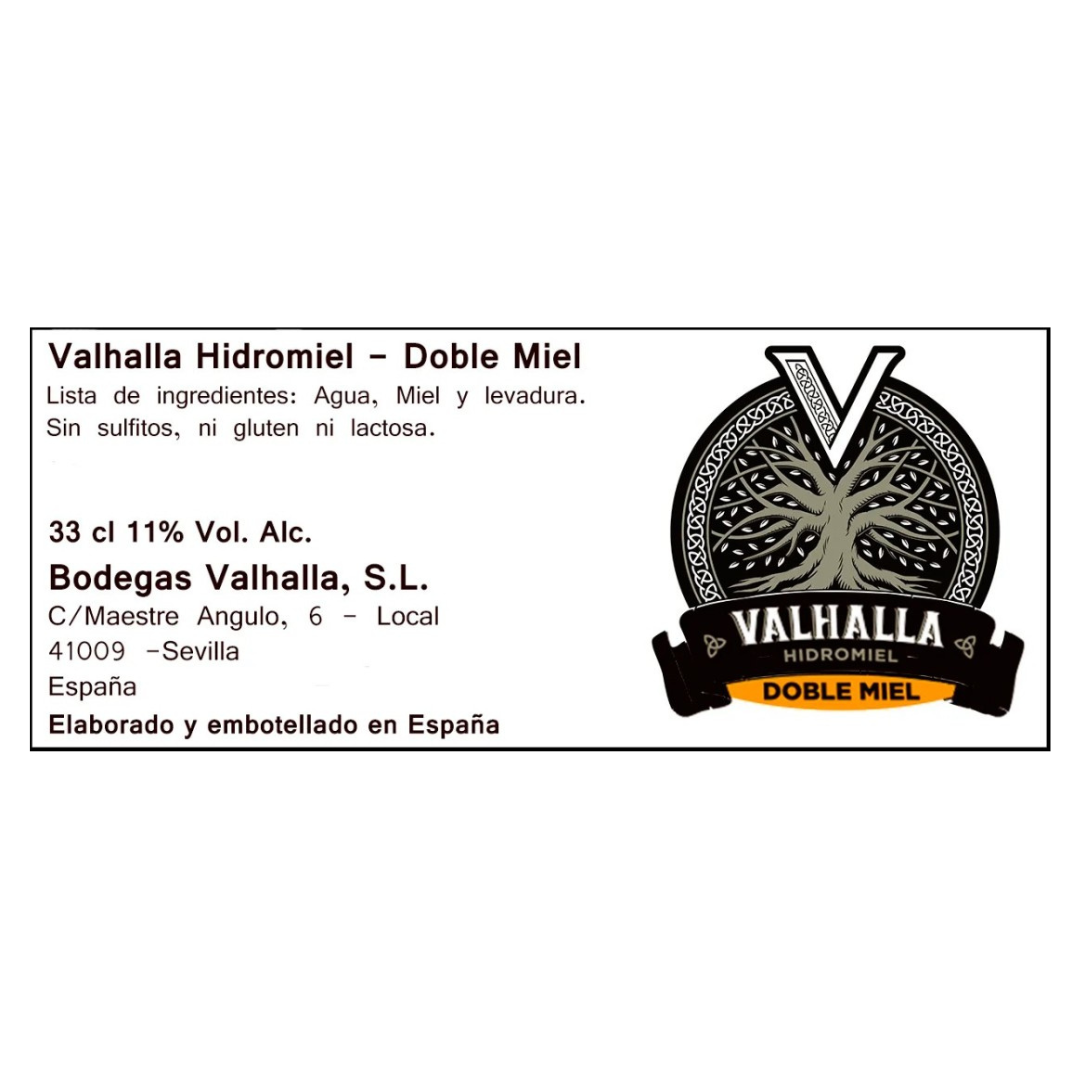 Valhalla Doble Miel - Caja de 12 Botellines de 33cl